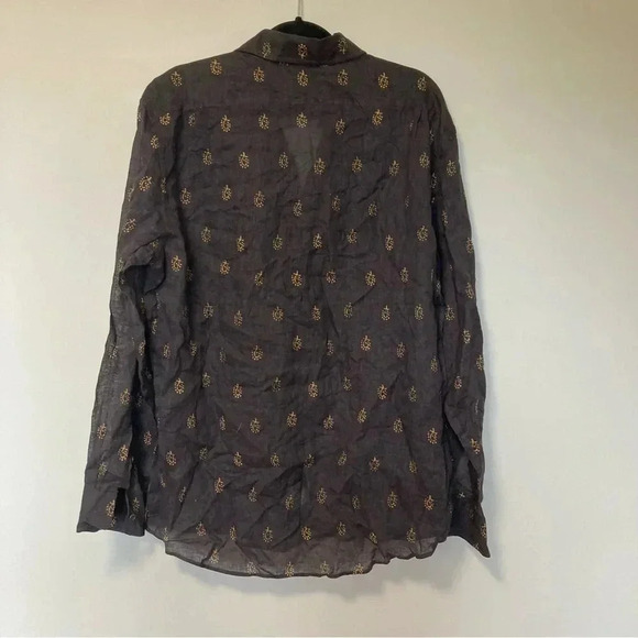 Ralph Lauren Purple Label 100% linen  button down shirt - Picture 2 of 8